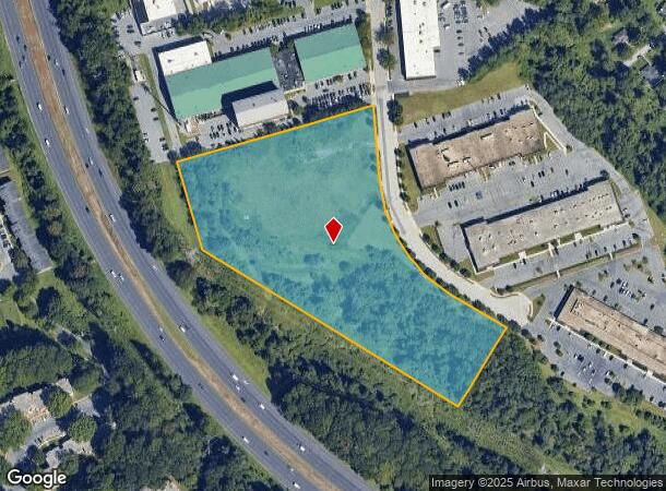 1424 Clarkview Rd, Baltimore, MD Parcel Map