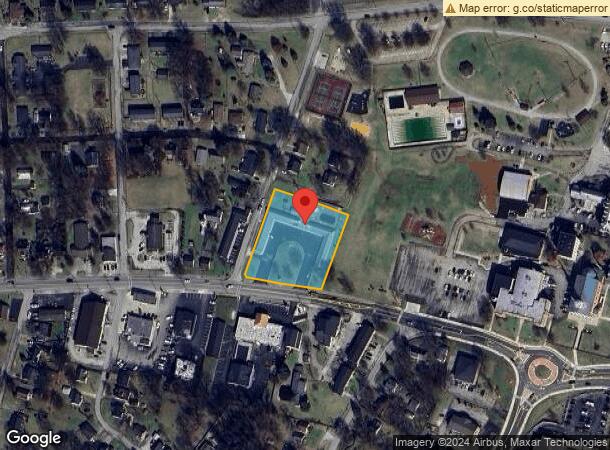  414 W Stephen Foster Ave, Bardstown, KY Parcel Map