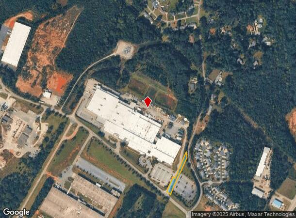  5100 Old Pearman Dairy Rd, Anderson, SC Parcel Map