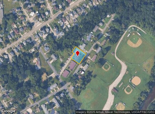  806 Spring St, Conneaut, OH Parcel Map