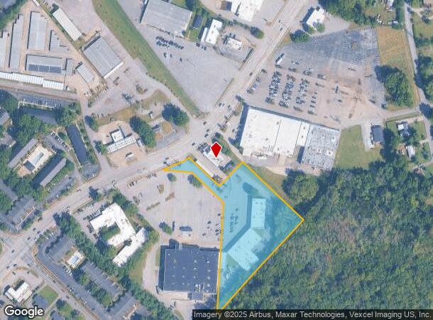 1626 Middle Tennessee Blvd, Murfreesboro, TN Parcel Map