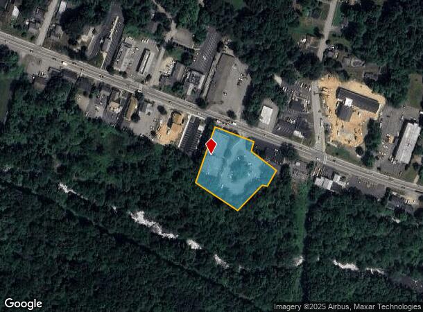 489 Main St, Fiskdale, MA Parcel Map