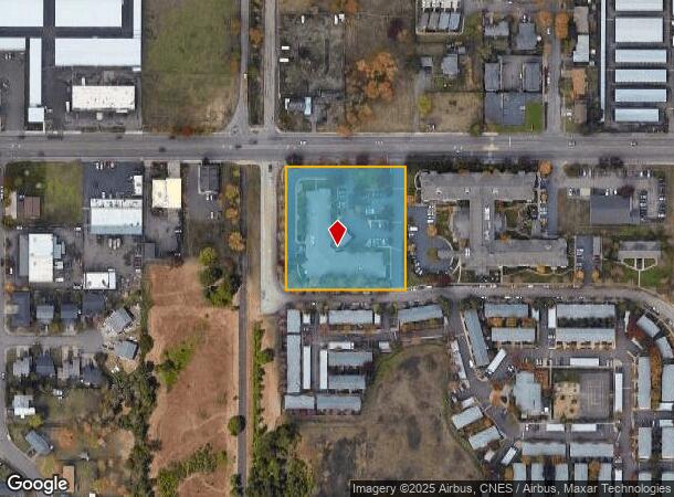  4851 Main St, Springfield, OR Parcel Map