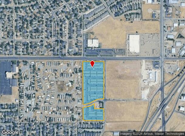  7500 Bernay St, Amarillo, TX Parcel Map