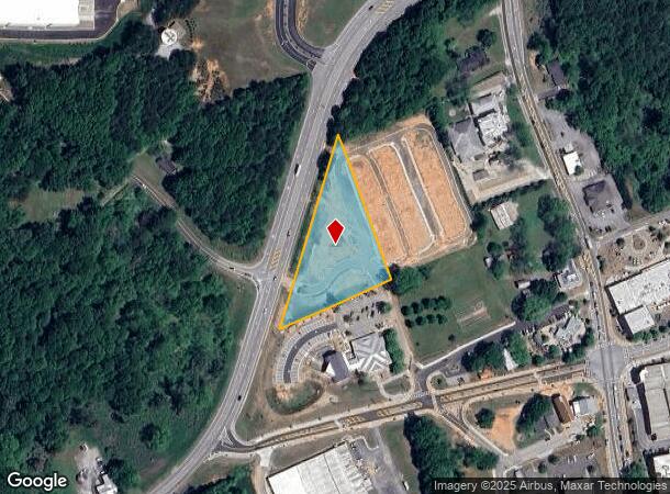Broadway Ave, Braselton, GA Parcel Map