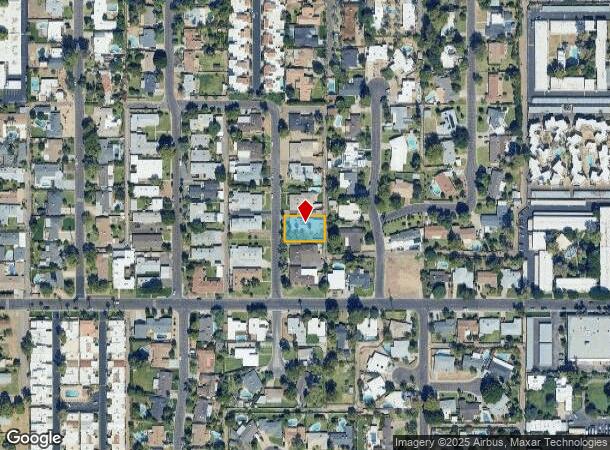  6215 N 14Th St, Phoenix, AZ Parcel Map