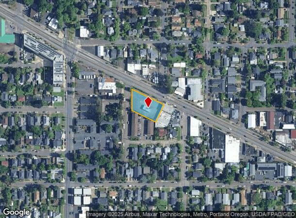  7340 Se Foster Rd, Portland, OR Parcel Map