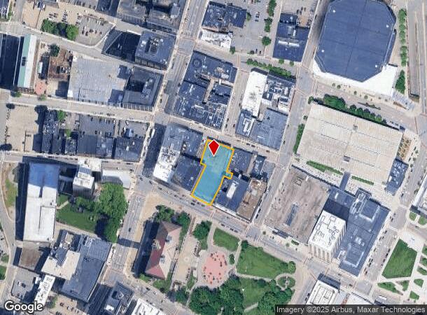  22 Front St, Worcester, MA Parcel Map