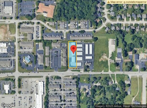  1620 W Smith Valley Rd, Greenwood, IN Parcel Map