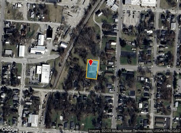  285 Langdon Ave, Wilmington, OH Parcel Map