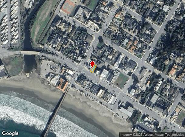  180 N Ocean Ave, Cayucos, CA Parcel Map
