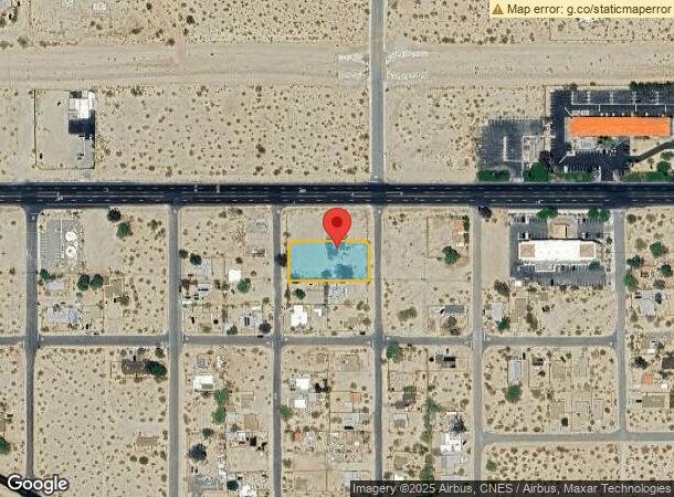  72439 29 Palms Hwy, Twentynine Palms, CA Parcel Map