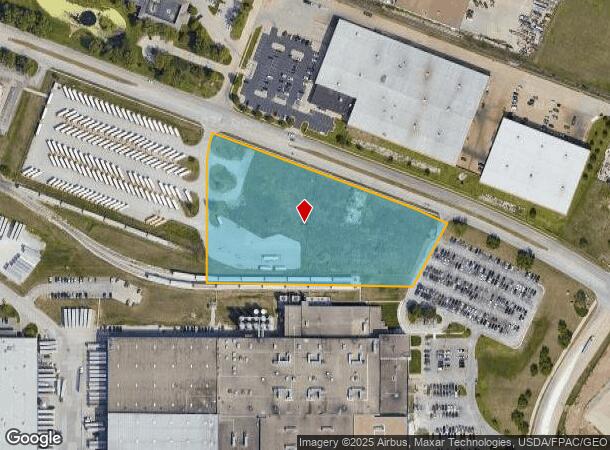 6162 Abbott Dr, Omaha, NE Parcel Map