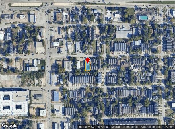  620 W 27Th St, Houston, TX Parcel Map