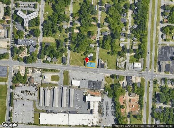  907 E Green Dr, High Point, NC Parcel Map