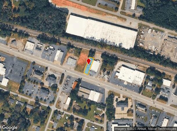  1723 E Main St, Easley, SC Parcel Map