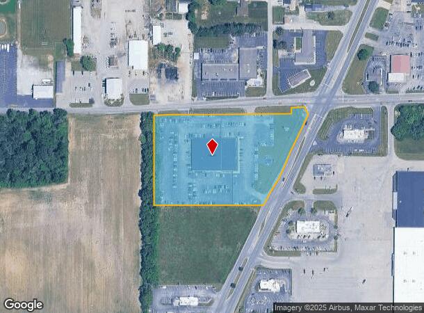  2901 Broadway St, Anderson, IN Parcel Map