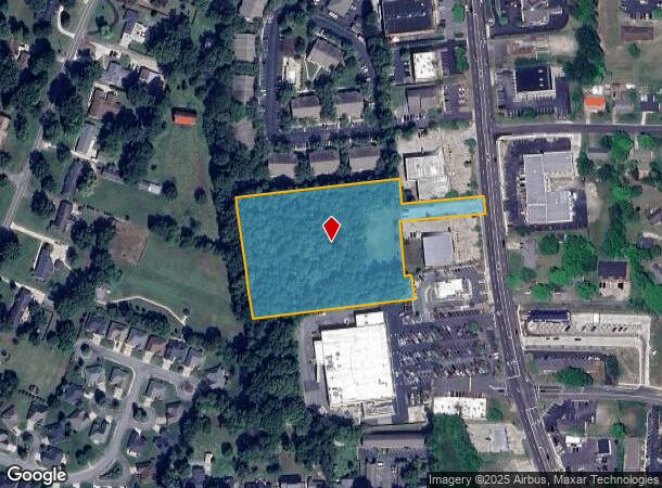  909 S Main St, Graham, NC Parcel Map