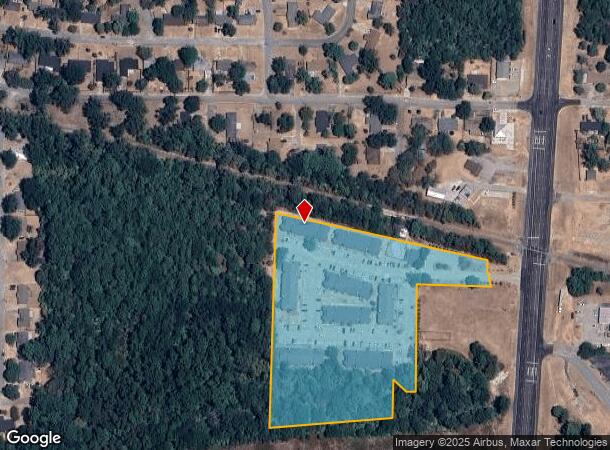  1501 S Loop 256, Palestine, TX Parcel Map