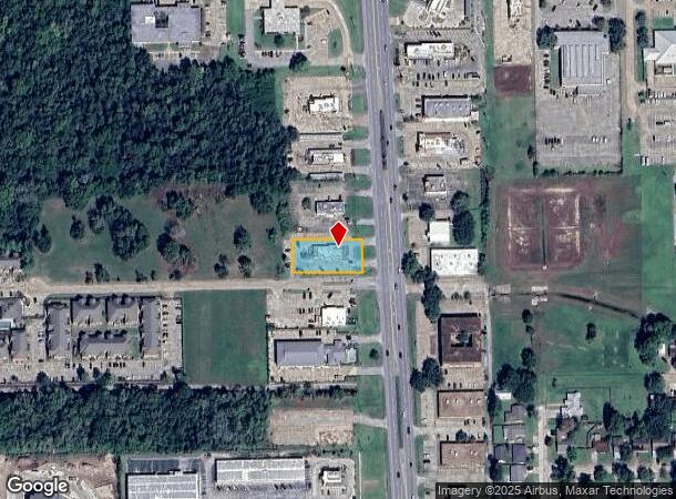 1243 N Velasco St, Angleton, TX Parcel Map