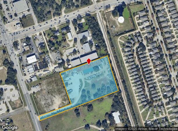  1800 N Bell Blvd, Cedar Park, TX Parcel Map