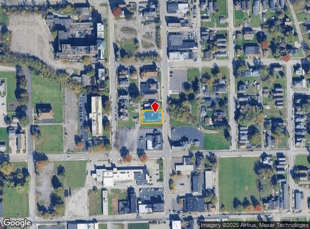  1124 S Mill St, New Castle, PA Parcel Map