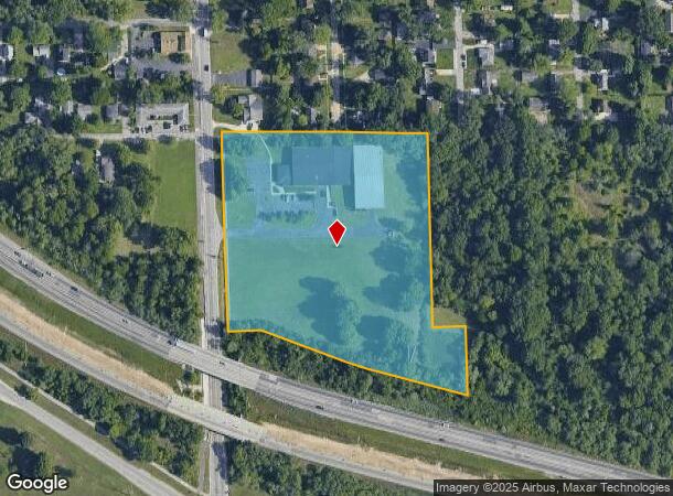 12275 S Huron River Dr, Romulus, MI Parcel Map