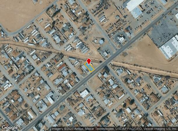  1111 N Fabens St, Fabens, TX Parcel Map