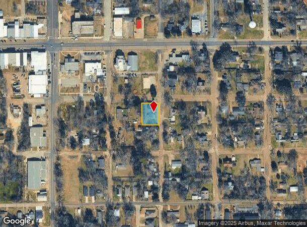  201 S Carolina St, Troup, TX Parcel Map