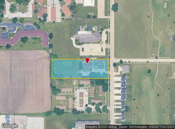 1127 S Linn St, Boone, IA Parcel Map