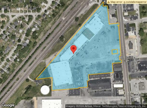  3801 Nameoki Rd, Granite City, IL Parcel Map