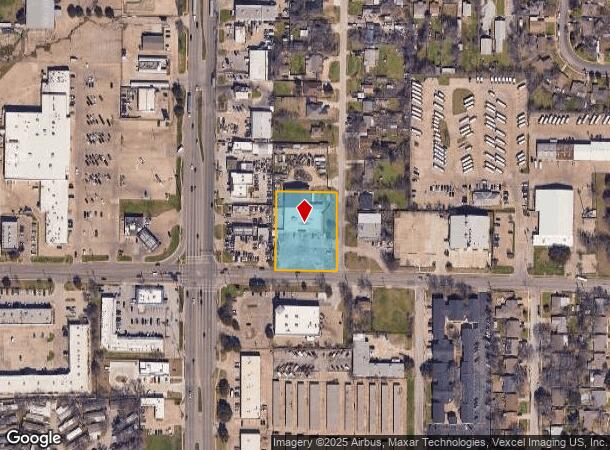  3401 W Pioneer Dr, Irving, TX Parcel Map