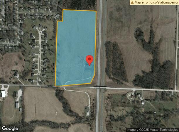  1625 E Mckinsey St, Moberly, MO Parcel Map