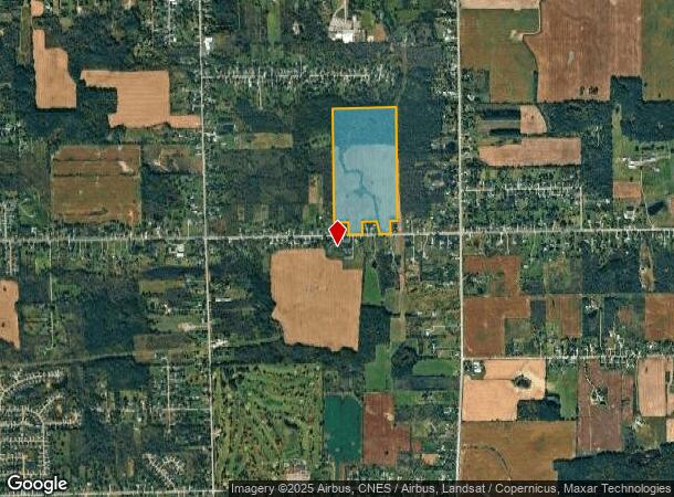  7262 E Bristol Rd, Davison, MI Parcel Map