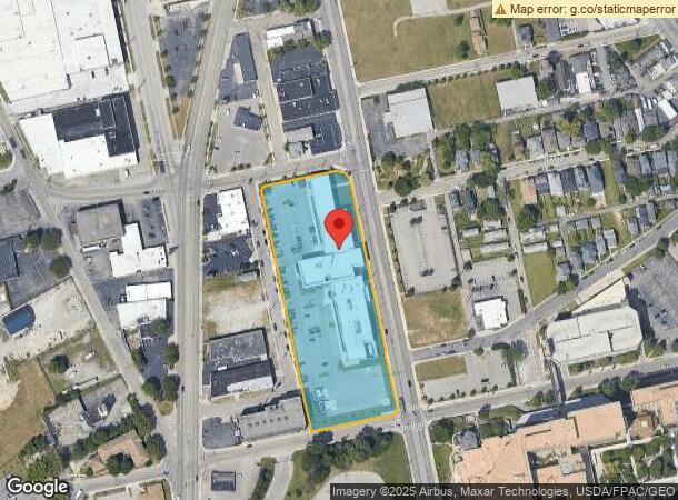  835 S Main St, Dayton, OH Parcel Map