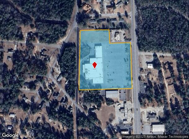  615 Main St N, New Ellenton, SC Parcel Map