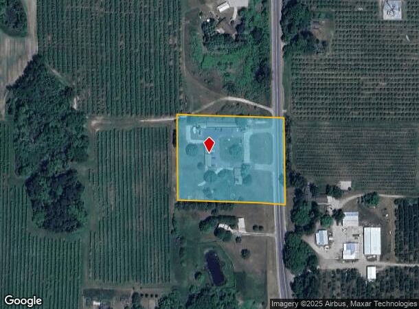 3781 N Oceana Dr, Hart, MI Parcel Map