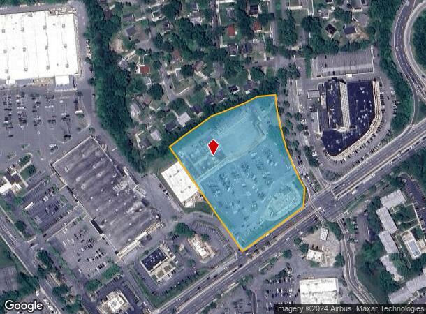  8452-8492 Annapolis Rd, New Carrollton, MD Parcel Map