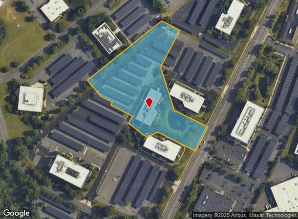  307 Fellowship Rd, Mount Laurel, NJ Parcel Map