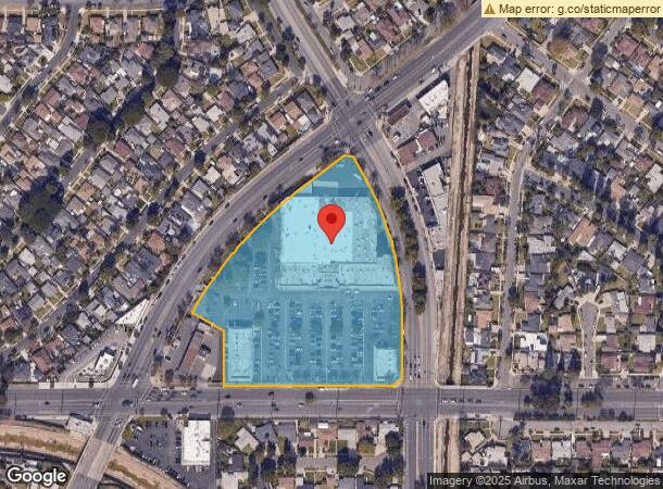  5949 E Spring St, Long Beach, CA Parcel Map