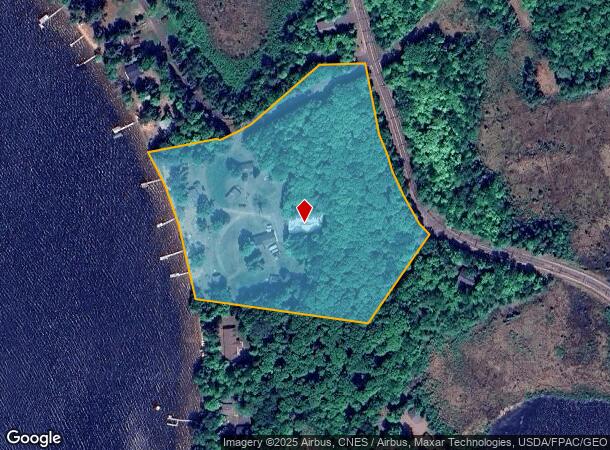  44145 Dodd Dr, Cable, WI Parcel Map