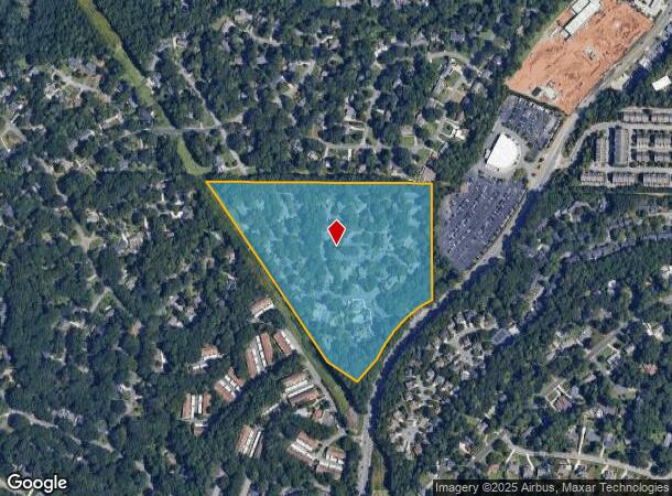  7100 Roswell Rd, Atlanta, GA Parcel Map