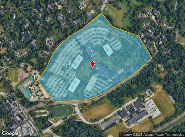  100 W Matsonford Rd, Wayne, PA Parcel Map