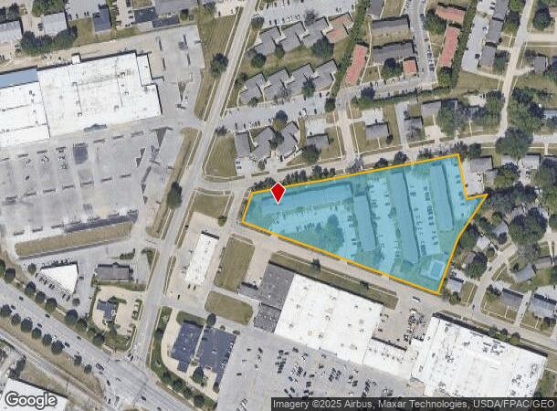 2048 9Th St, Coralville, IA Parcel Map