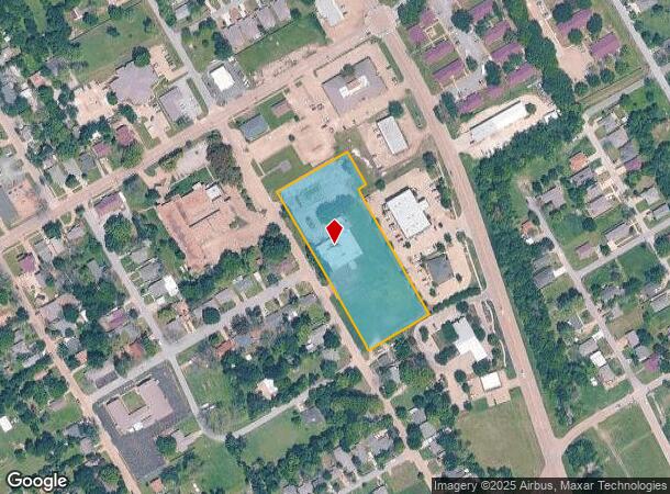 800 S Chatfield St, Ennis, TX Parcel Map