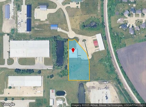 948 W K Ave, Nevada, IA Parcel Map