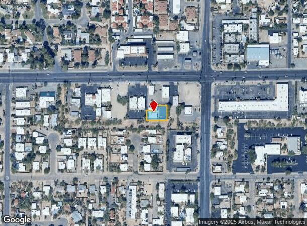  3038 E Fort Lowell Rd, Tucson, AZ Parcel Map