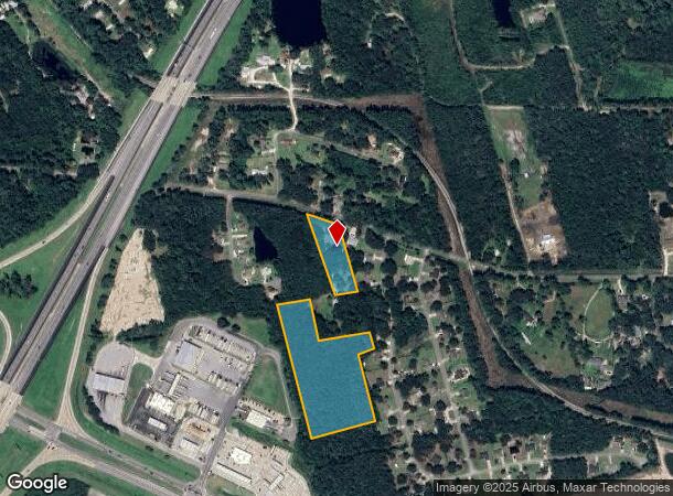  717 Fancy Bluff Rd, Brunswick, GA Parcel Map