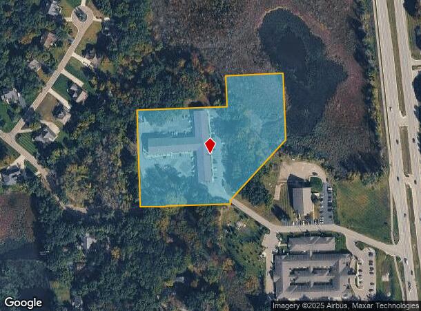 160 Manitou Ln, Lake Orion, MI Parcel Map