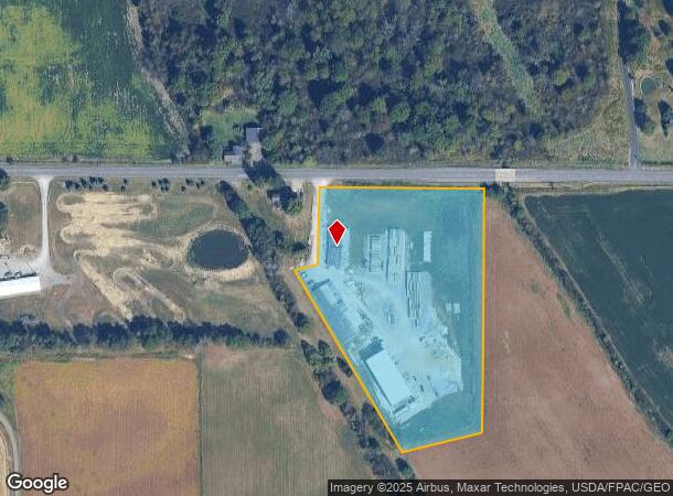  6705 S Range Rd, Salem, OH Parcel Map